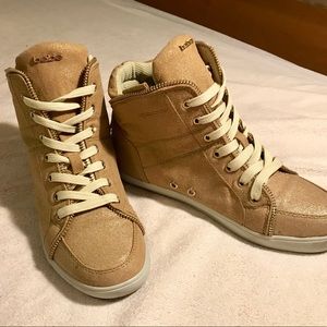 Bebe high top sneakers